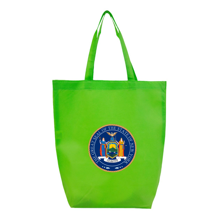 New York  Q-Tees  Non-Woven Gusset Bottom Tote