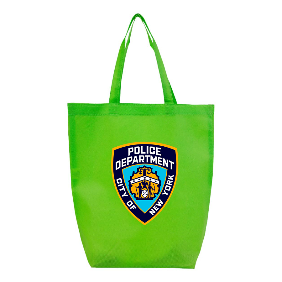 NYPD Q-Tees  Non-Woven Gusset Bottom Tote