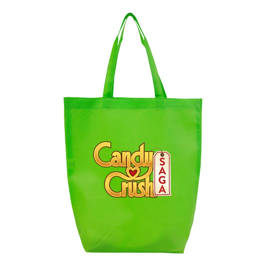 Candy Crush Q-Tees  Non-Woven Gusset Bottom Tote