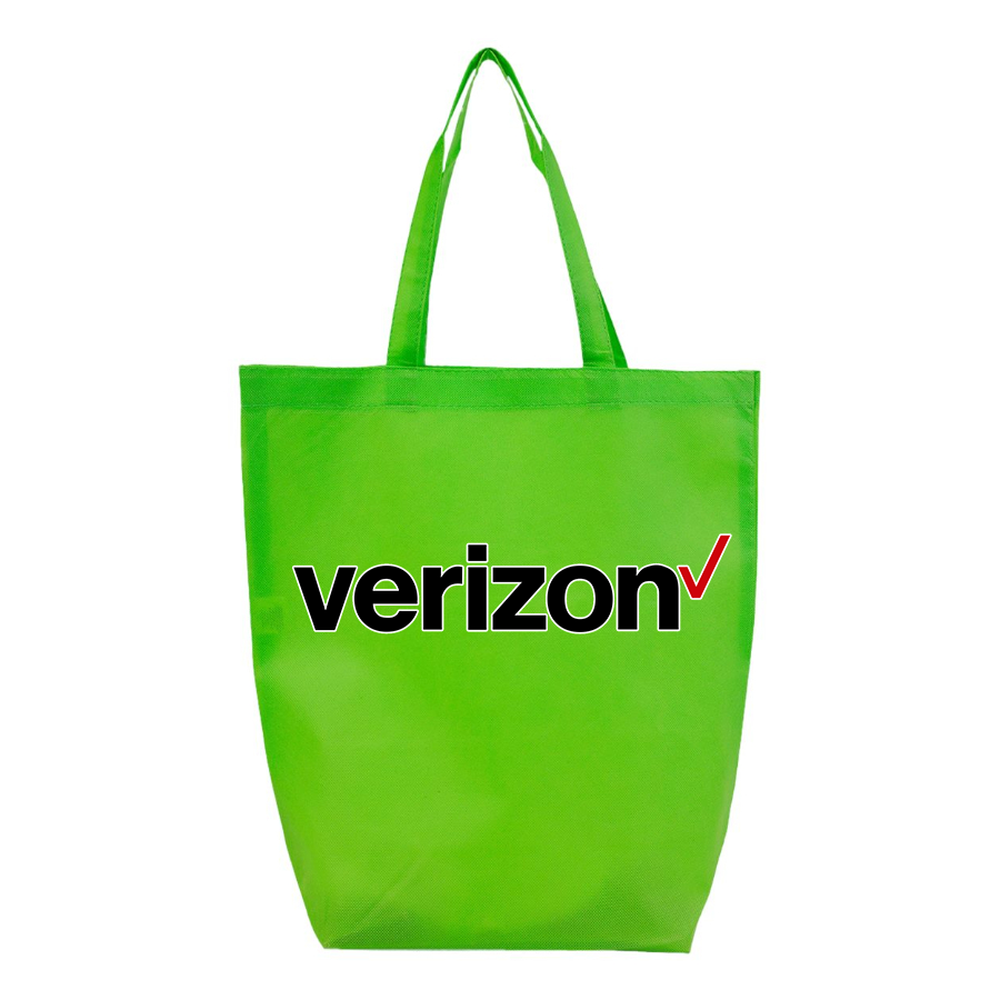 Verizon Q-Tees  Non-Woven Gusset Bottom Tote