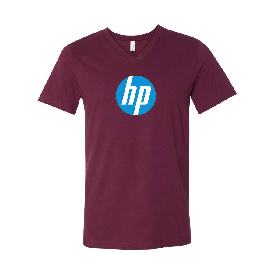 Men's hp BELLA  CANVAS  Jersey V-Neck Tee