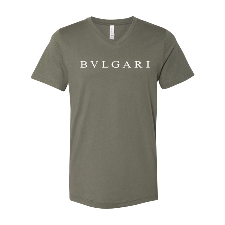 Men's BVLGARI BELLA  CANVAS  Jersey V-Neck Tee