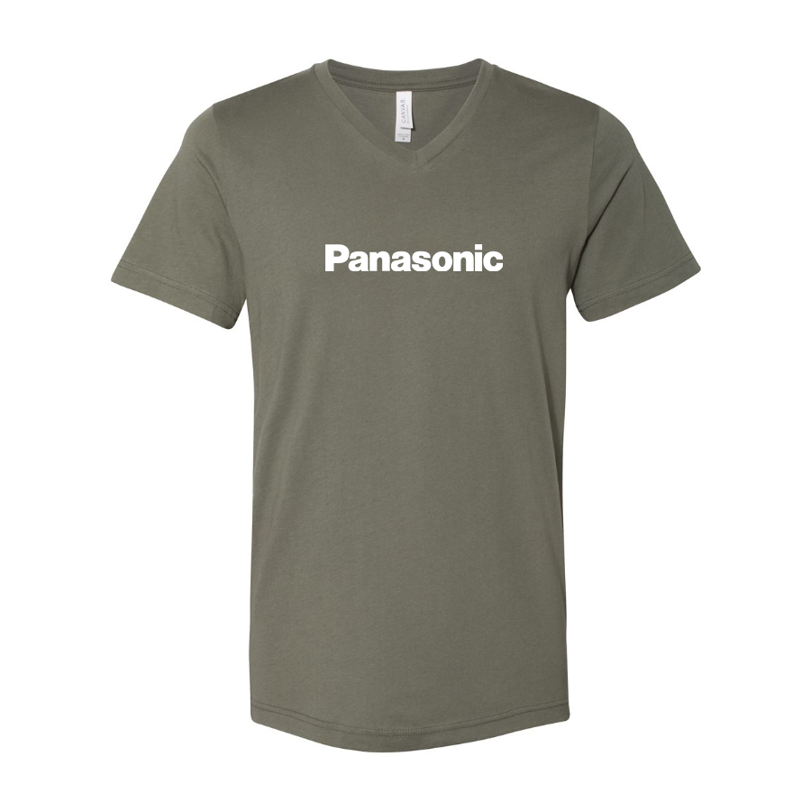 Men's Panasonic BELLA  CANVAS  Jersey V-Neck Tee