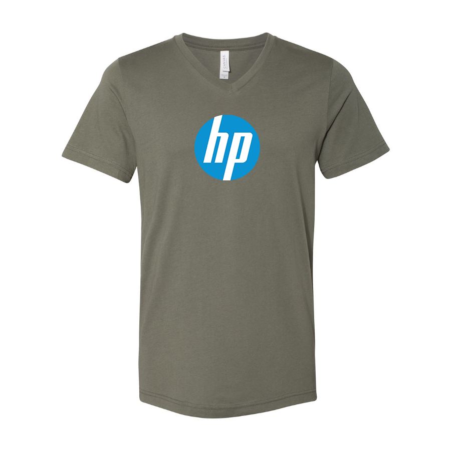 Men's hp BELLA  CANVAS  Jersey V-Neck Tee
