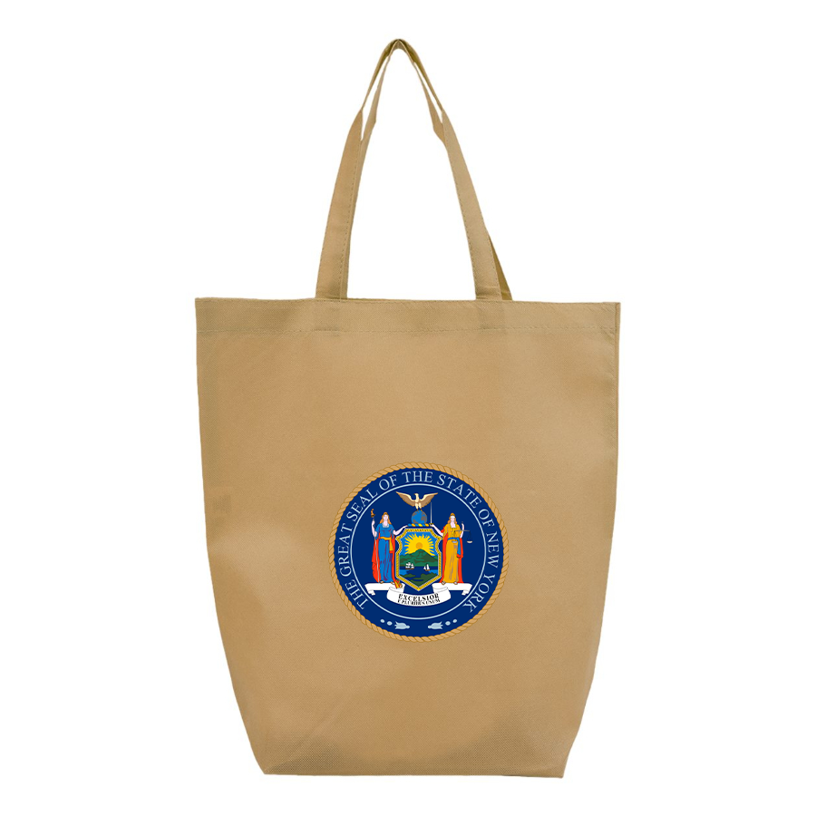 New York  Q-Tees  Non-Woven Gusset Bottom Tote
