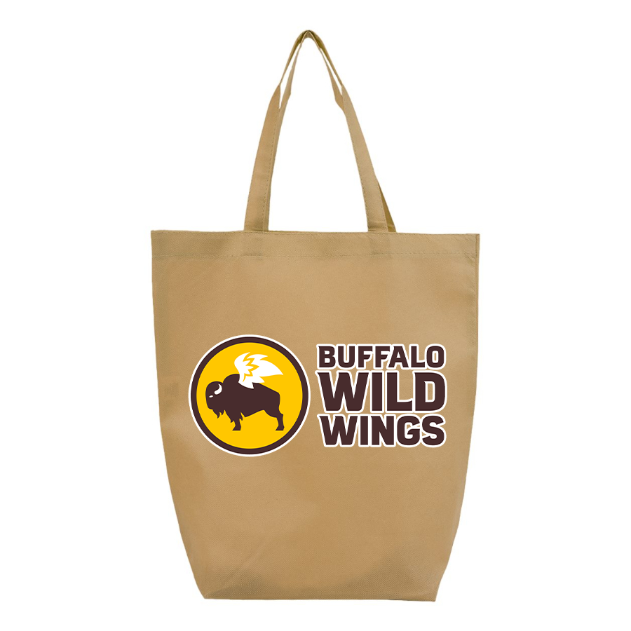Buffalo Wild Wings  Q-Tees  Non-Woven Gusset Bottom Tote