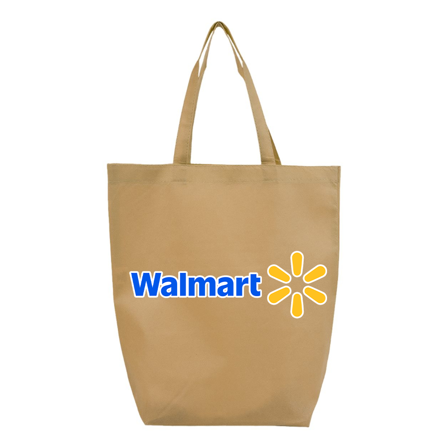 Walmart Q-Tees  Non-Woven Gusset Bottom Tote