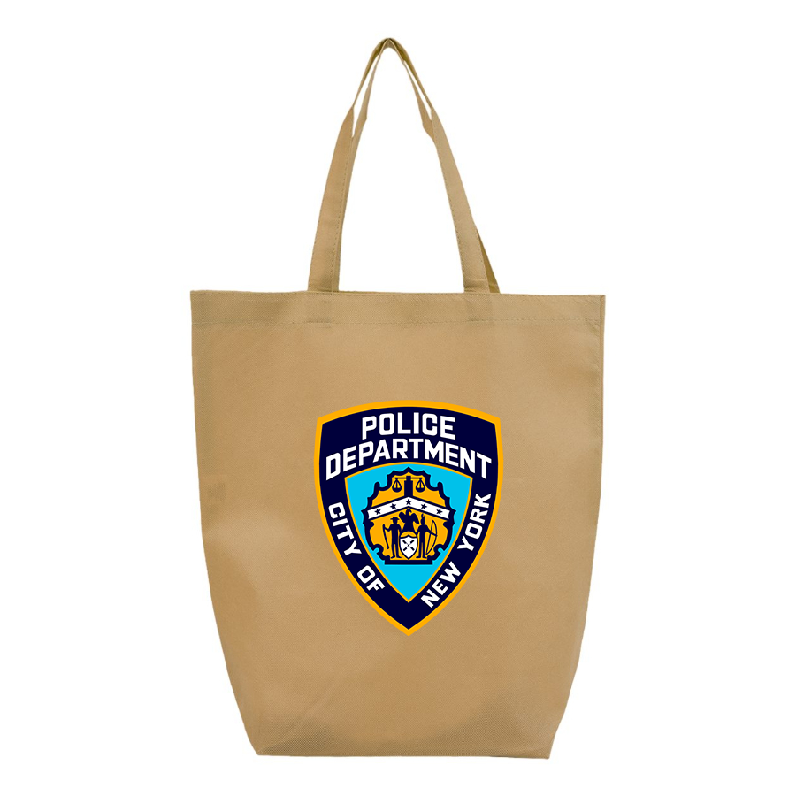 NYPD Q-Tees  Non-Woven Gusset Bottom Tote