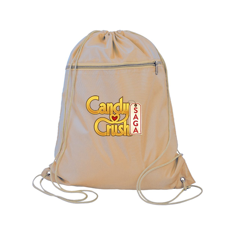 Candy Crush Q-Tees  Polyester Cinchpack