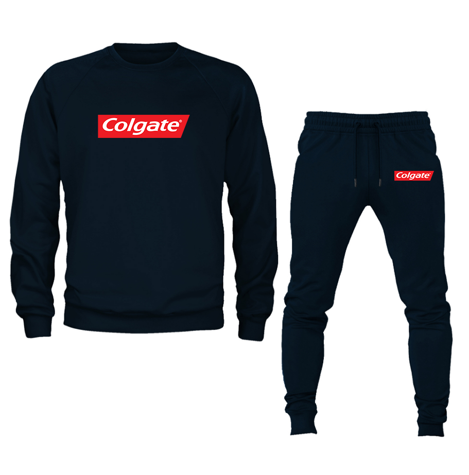 Men's Colgate Crewneck Sweatshirt Joggers Set