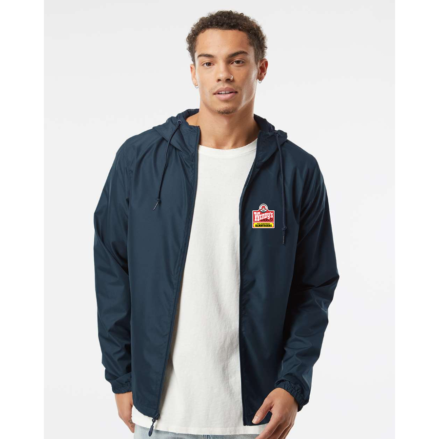 Men's Wendy's Independent Trading Co Lightweight Windbreaker Full-Zip Jacket