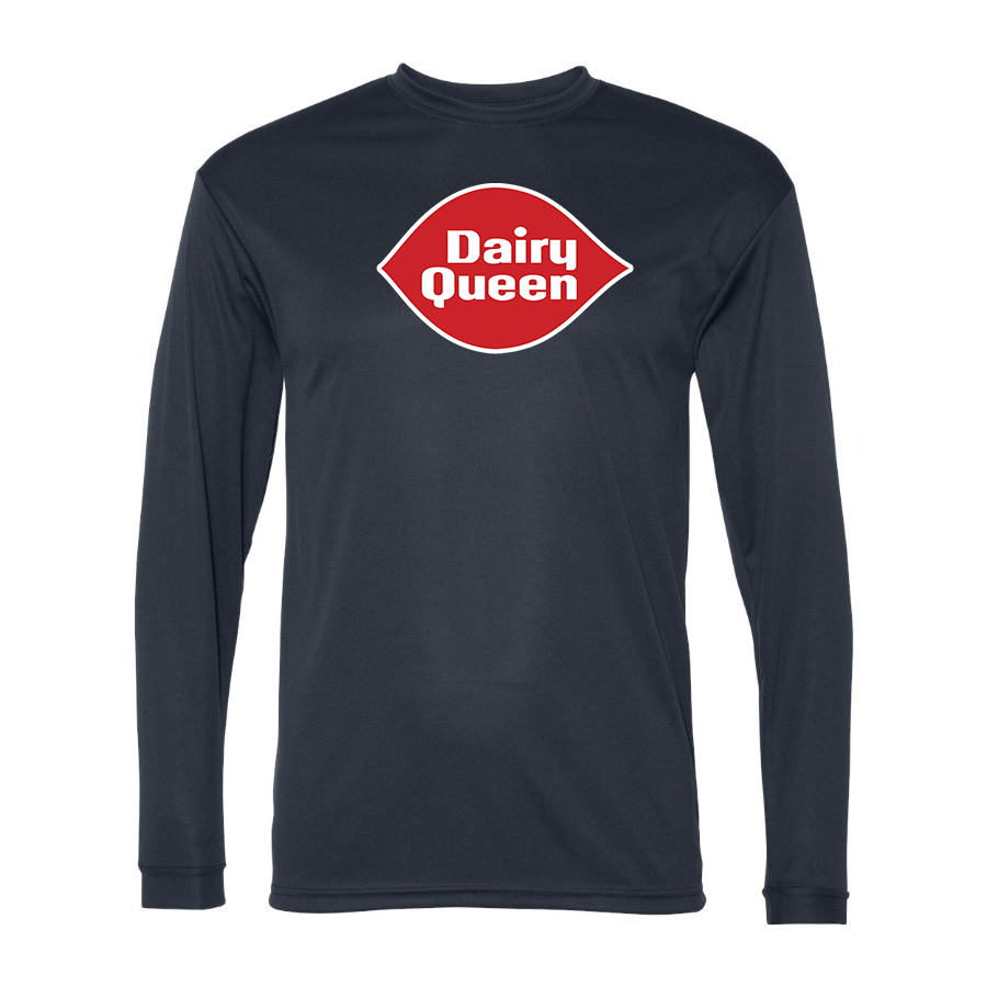 Men's Dairy Queen Polyester Long Sleeve T-Shirt