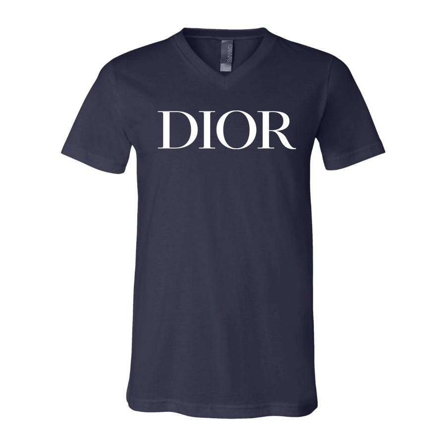 Men's Dior BELLA  CANVAS  Jersey V-Neck Tee