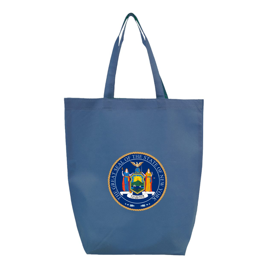 New York  Q-Tees  Non-Woven Gusset Bottom Tote
