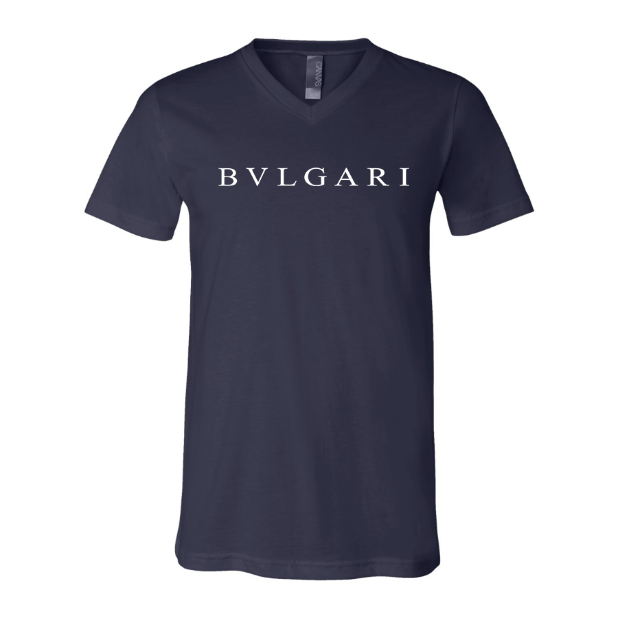 Men's BVLGARI BELLA  CANVAS  Jersey V-Neck Tee
