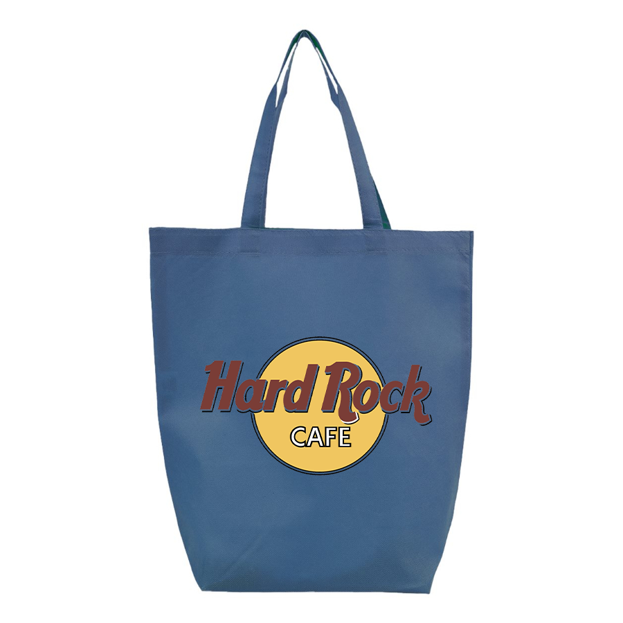 Hard Rock Cafe Q-Tees  Non-Woven Gusset Bottom Tote