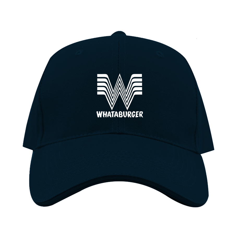What A Burger Dad Baseball Cap Hat