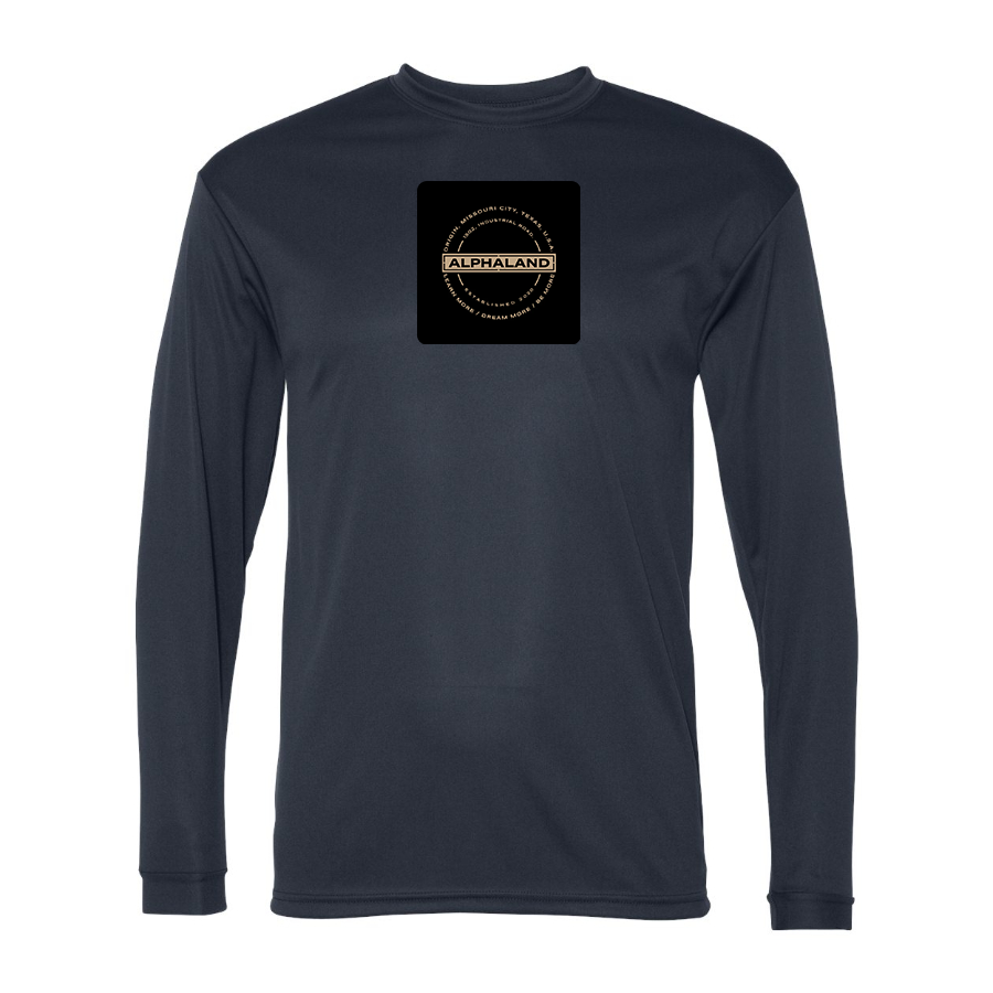 Men's Alphaland Polyester Long Sleeve T-Shirt