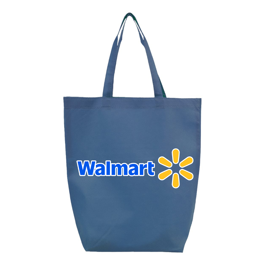 Walmart Q-Tees  Non-Woven Gusset Bottom Tote