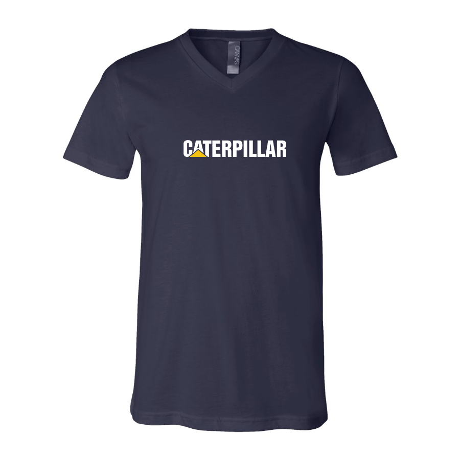 Men's Caterpillar BELLA  CANVAS  Jersey V-Neck Tee