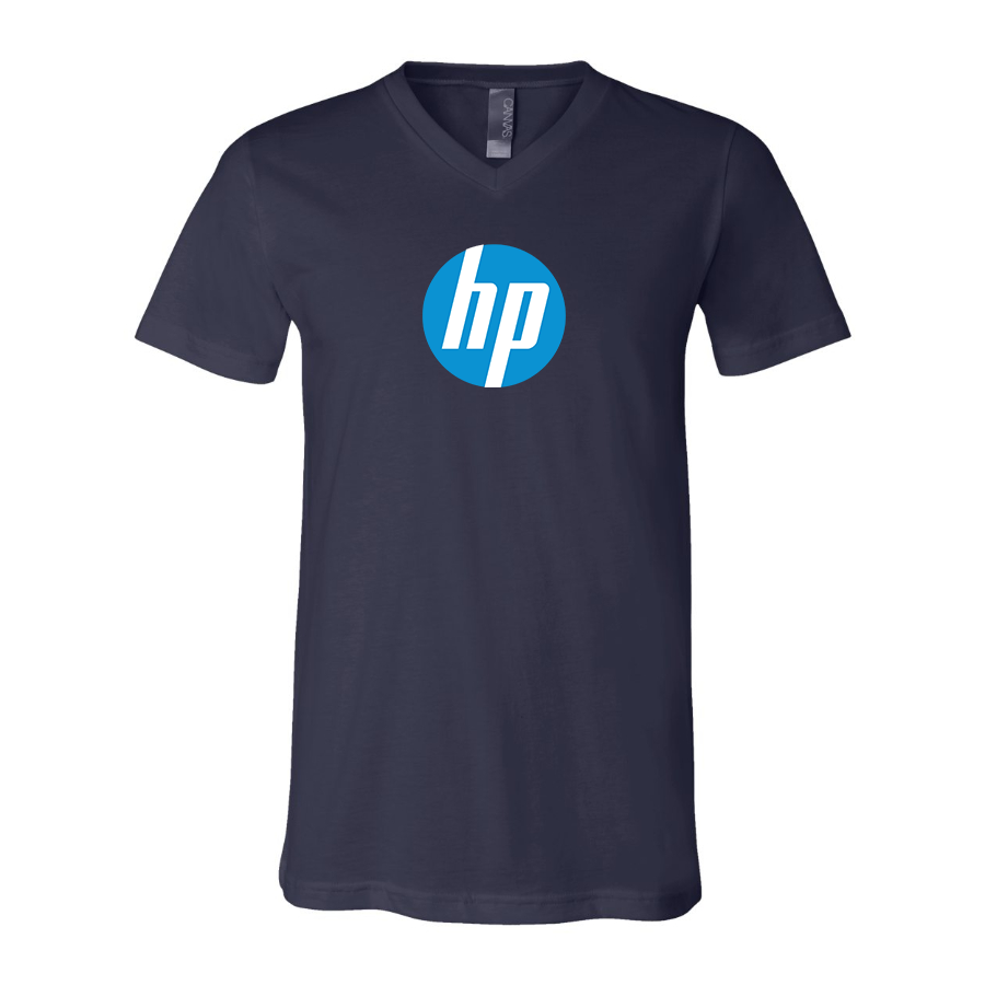 Men's hp BELLA  CANVAS  Jersey V-Neck Tee