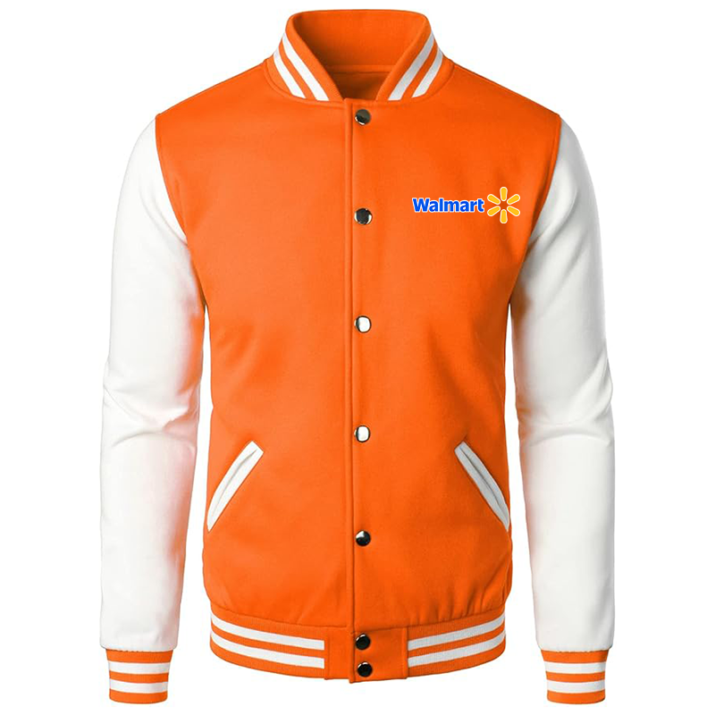 Men's Walmart Varsity Baseball Jacket Cotton Blend Letterman Jackets