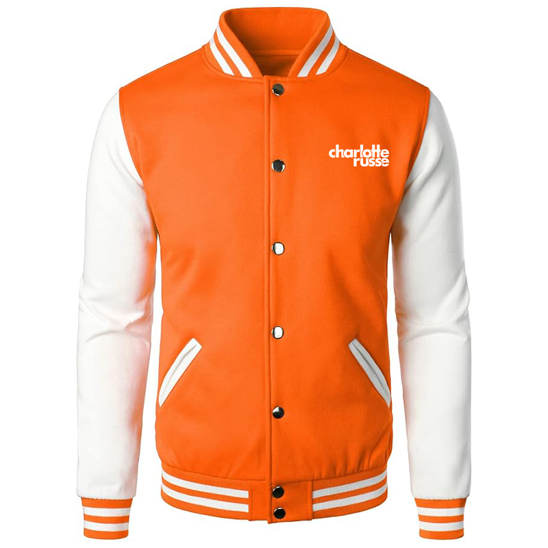 Men's Charlotte Russe Varsity Baseball Jacket Cotton Blend Letterman Jackets