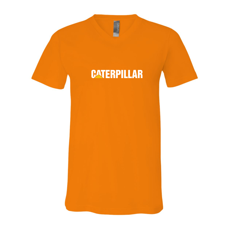 Men's Caterpillar BELLA  CANVAS  Jersey V-Neck Tee
