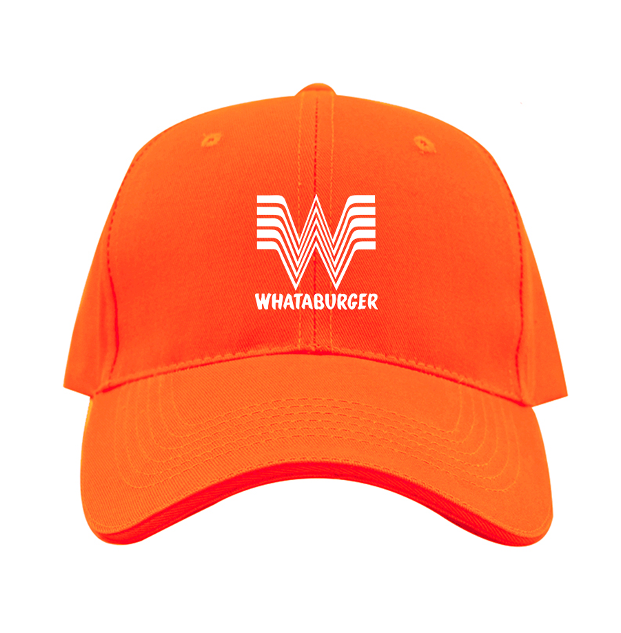 What A Burger Dad Baseball Cap Hat