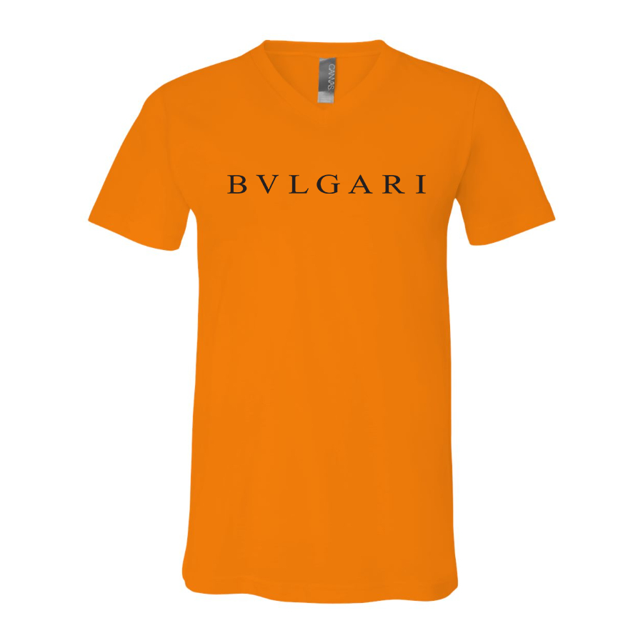 Men's BVLGARI BELLA  CANVAS  Jersey V-Neck Tee