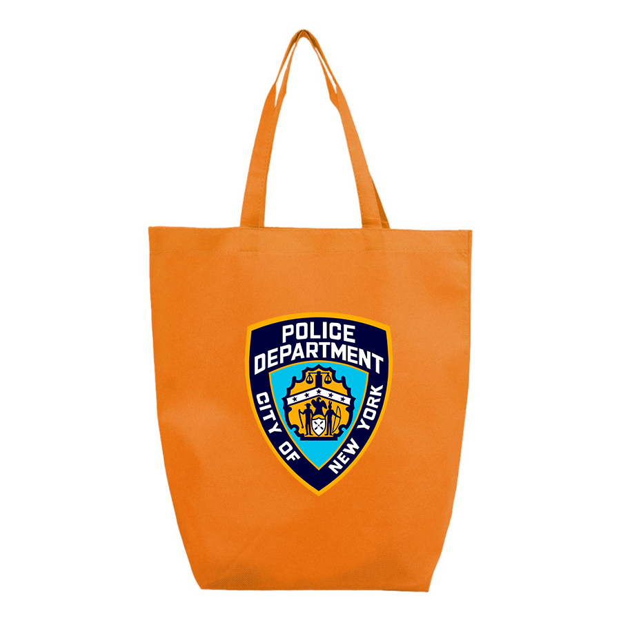 NYPD Q-Tees  Non-Woven Gusset Bottom Tote