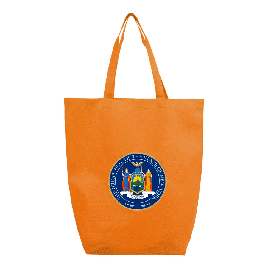 New York  Q-Tees  Non-Woven Gusset Bottom Tote