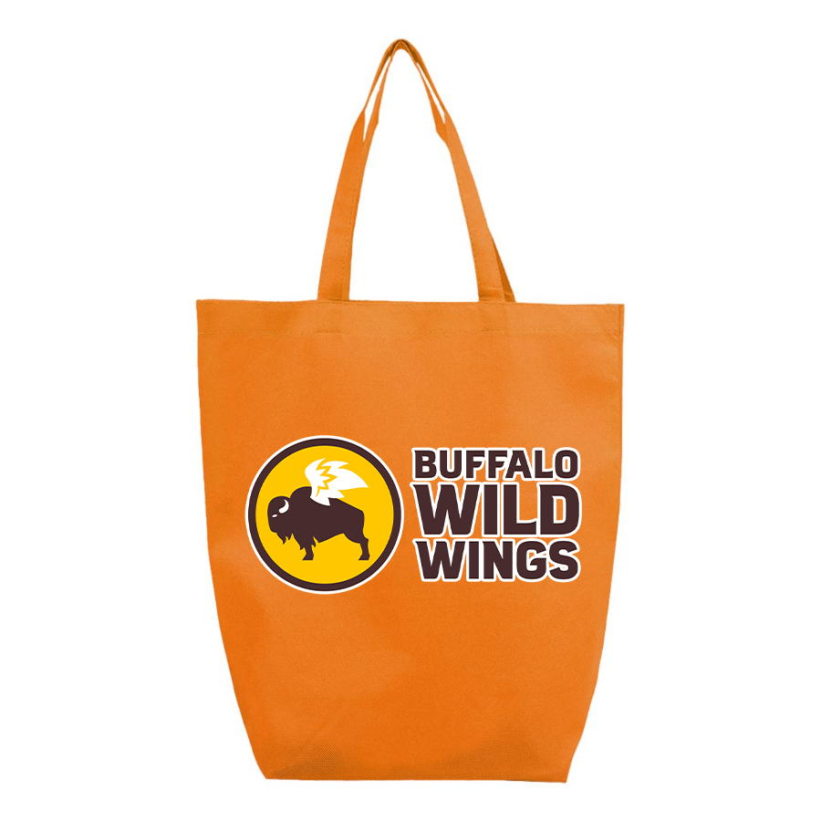 Buffalo Wild Wings  Q-Tees  Non-Woven Gusset Bottom Tote
