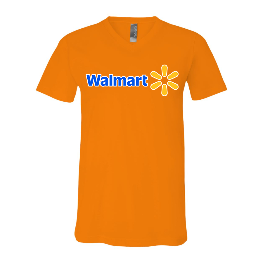 Men's Walmart BELLA  CANVAS  Jersey V-Neck Tee