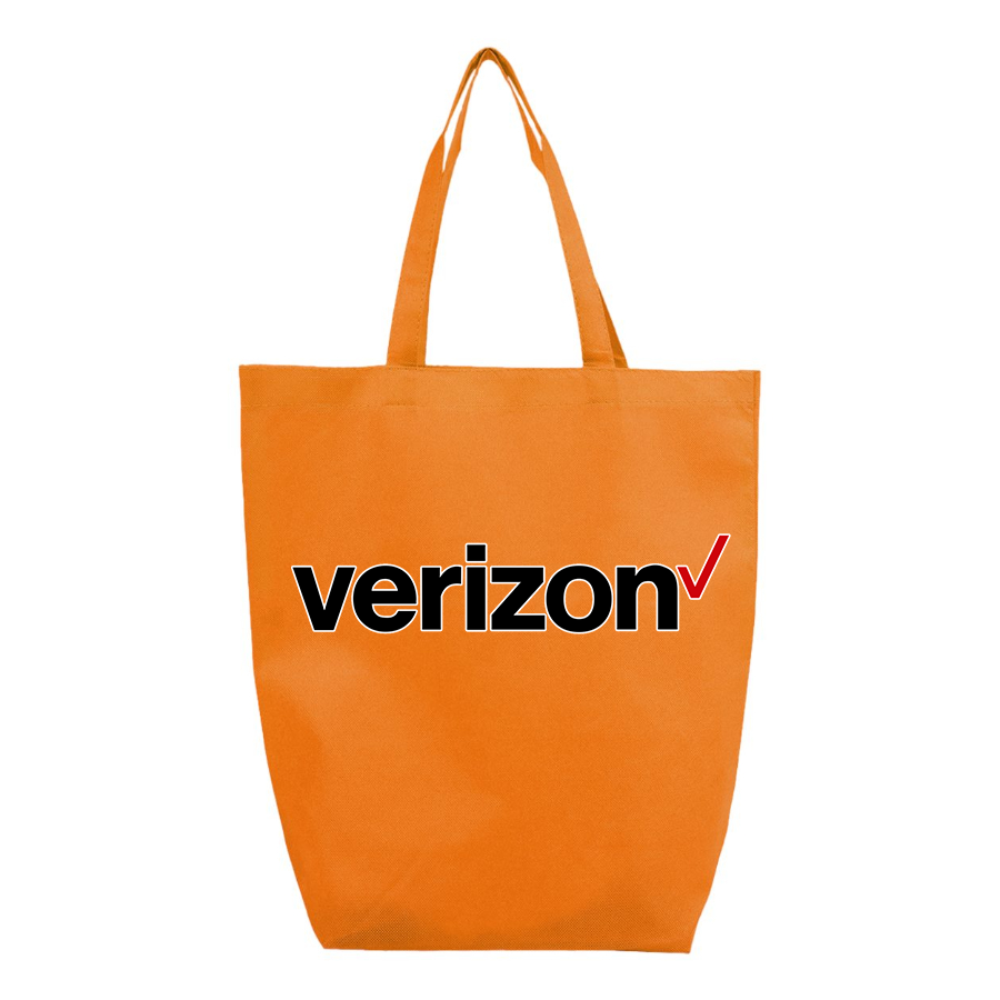 Verizon Q-Tees  Non-Woven Gusset Bottom Tote