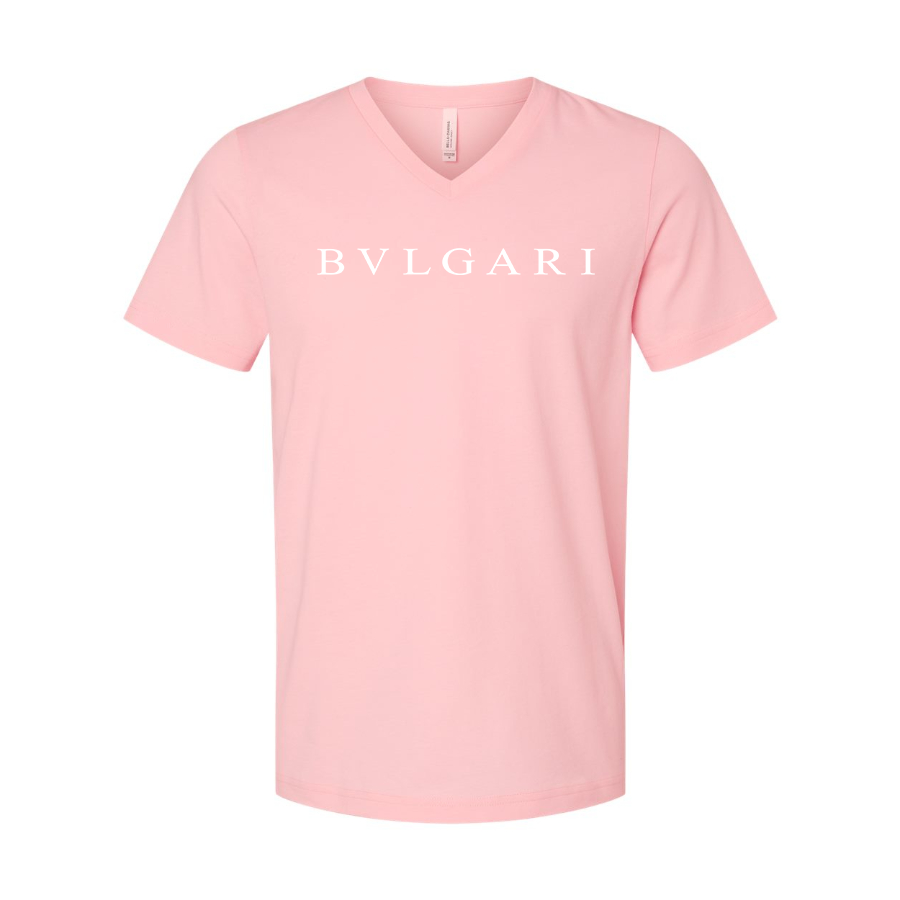 Men's BVLGARI BELLA  CANVAS  Jersey V-Neck Tee