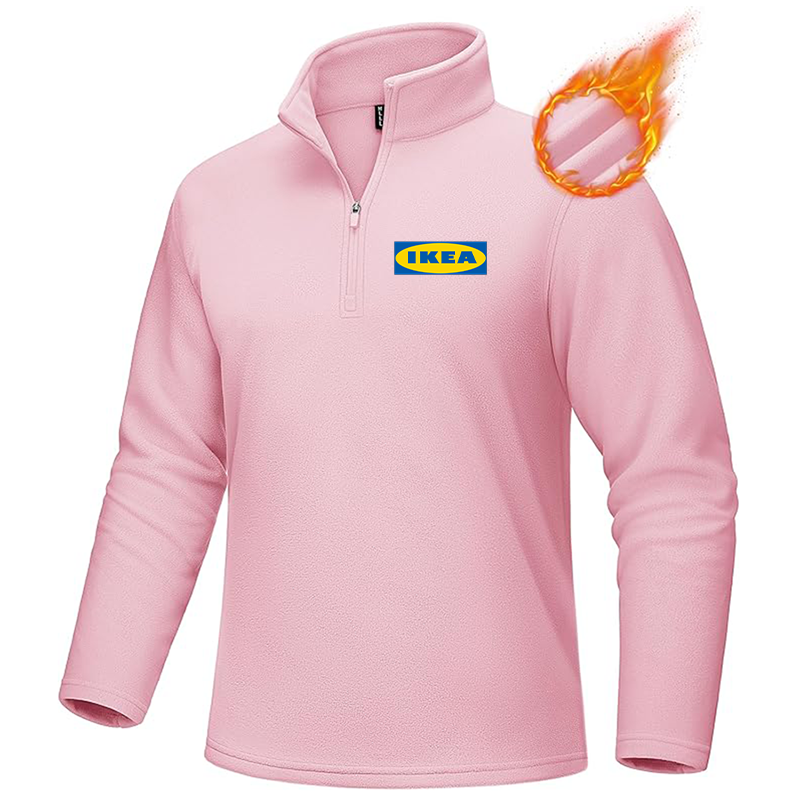 Men's IKEA MAGCOMSEN Quarter-Zip Pullover Polar Fleece Sweatshirt Stand Collar Long Sleeve Shirt for Men Thermal Winter Fall