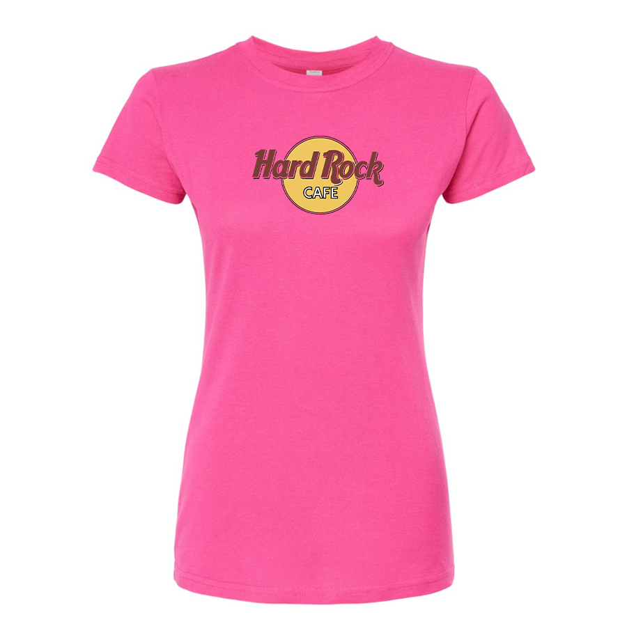 Women's Hard Rock Cafe Round Neck T-Shirt