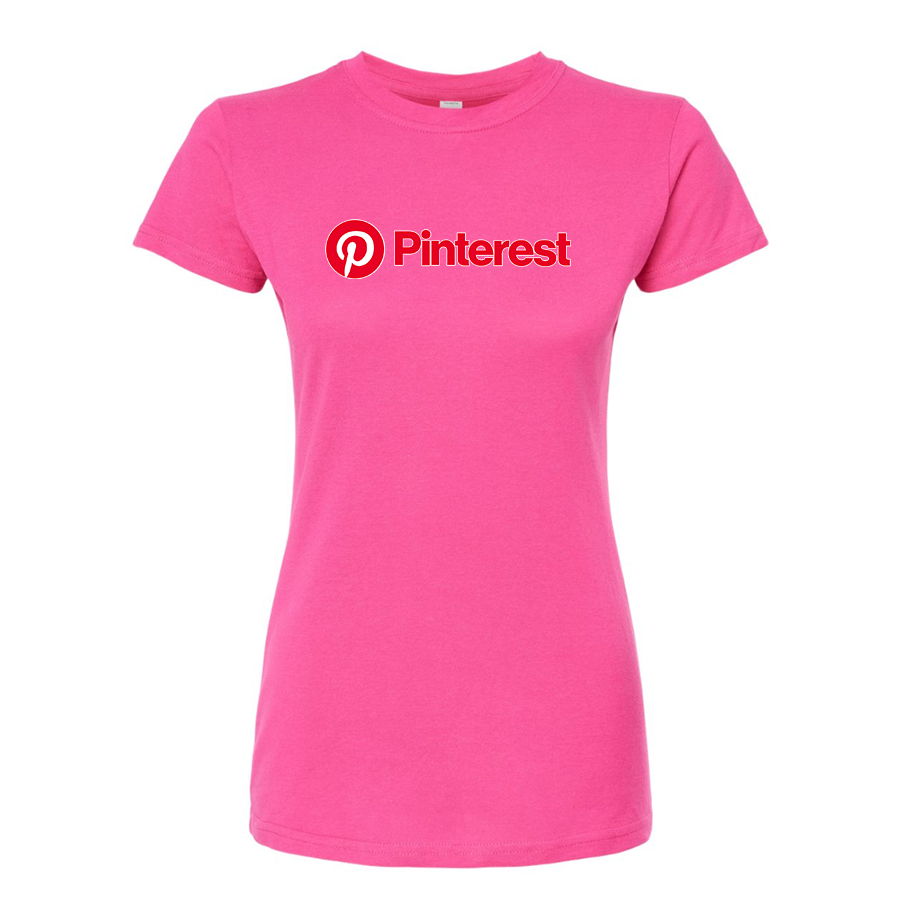 Women's Pinterest  Round Neck T-Shirt