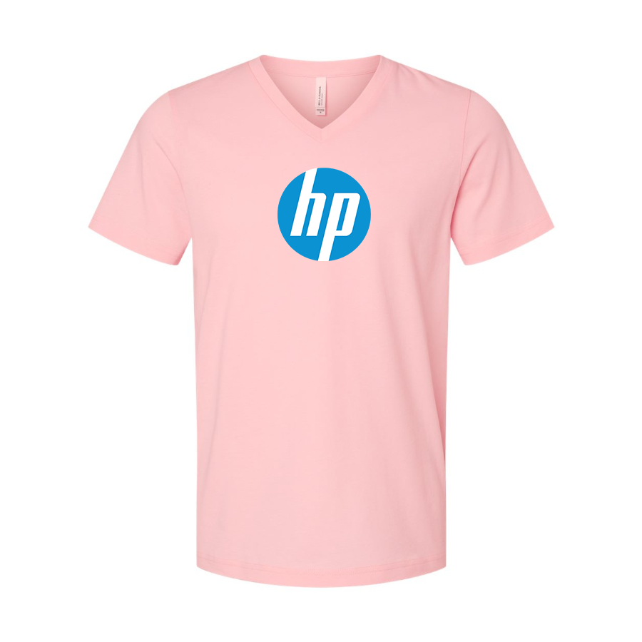 Men's hp BELLA  CANVAS  Jersey V-Neck Tee