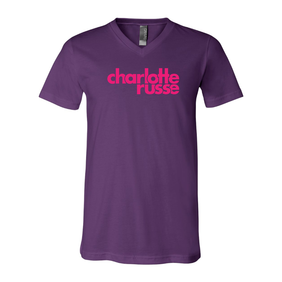 Men's Charlotte Russe BELLA  CANVAS  Jersey V-Neck Tee
