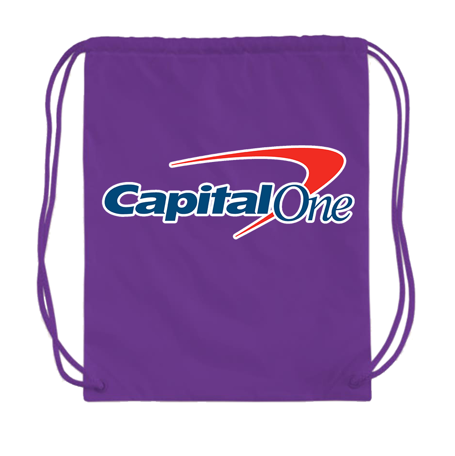 Capital One Drawstring Bag
