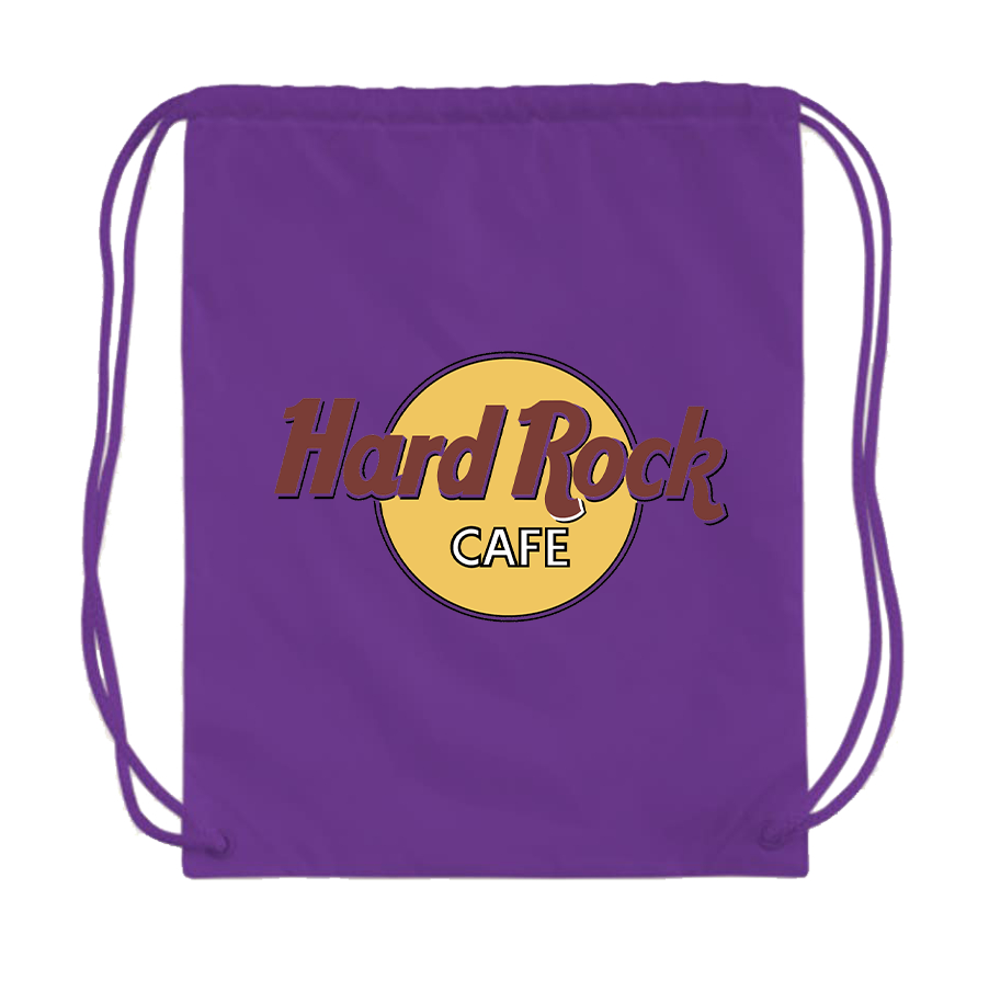 Hard Rock Cafe Drawstring Bag