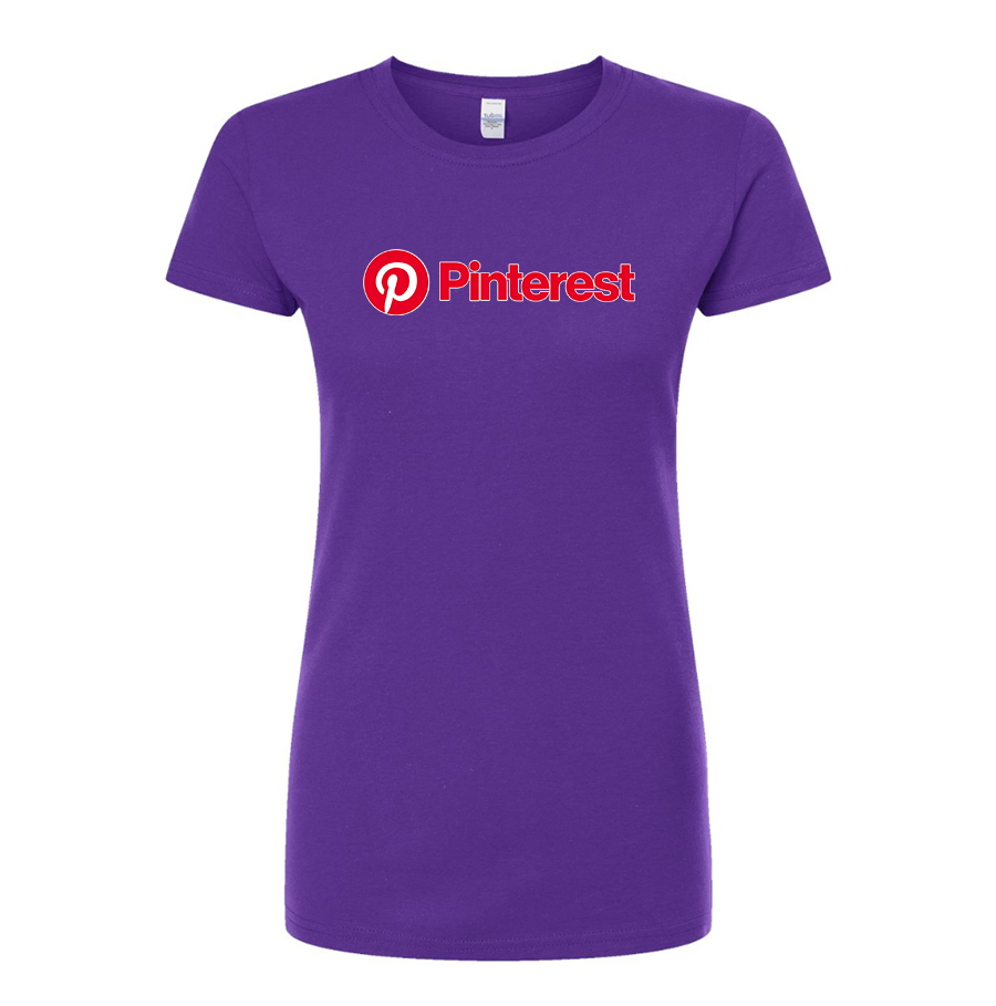 Women's Pinterest  Round Neck T-Shirt