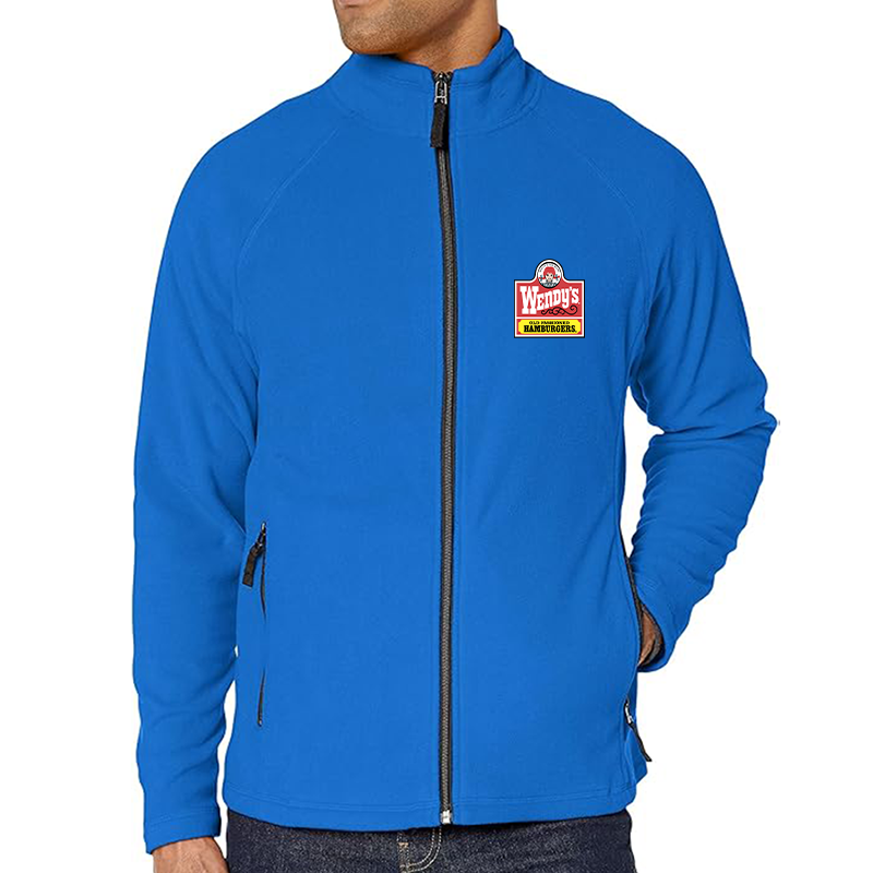 Men's Wendy's  Clique Summit Full-Zip Microfleece