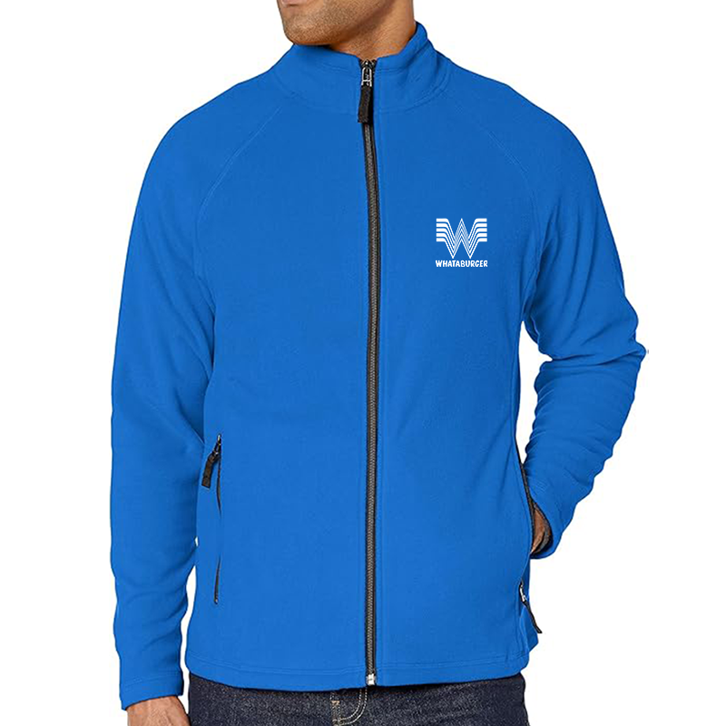 Men's What A Burger Clique Summit Full-Zip Microfleece
