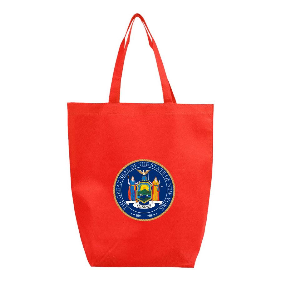 New York  Q-Tees  Non-Woven Gusset Bottom Tote