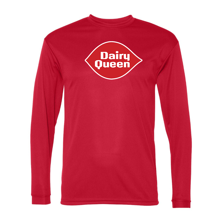 Men's Dairy Queen Polyester Long Sleeve T-Shirt