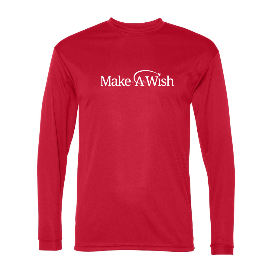 Men's Caterpillar Polyester Long Sleeve T-Shirt