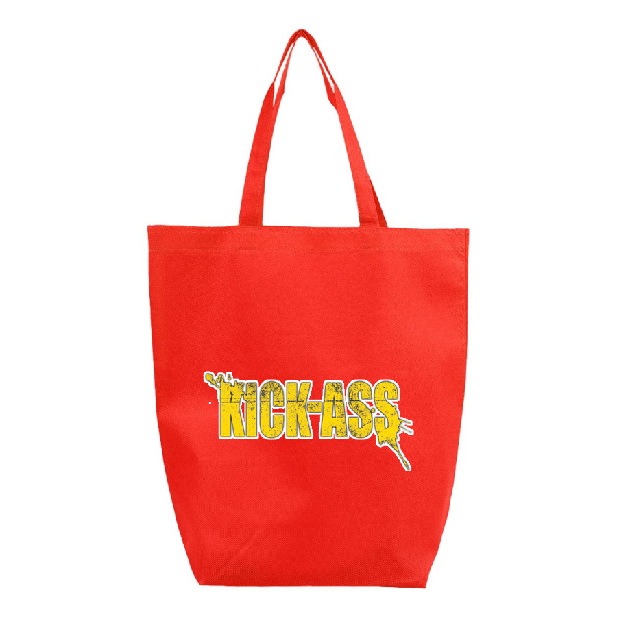 Kick-Ass Q-Tees  Non-Woven Gusset Bottom Tote
